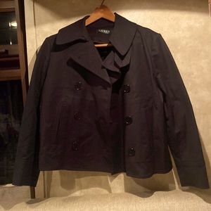 Lauren Ralph Lauren black jacket, women’s size 4. Double breasted, with pockets.